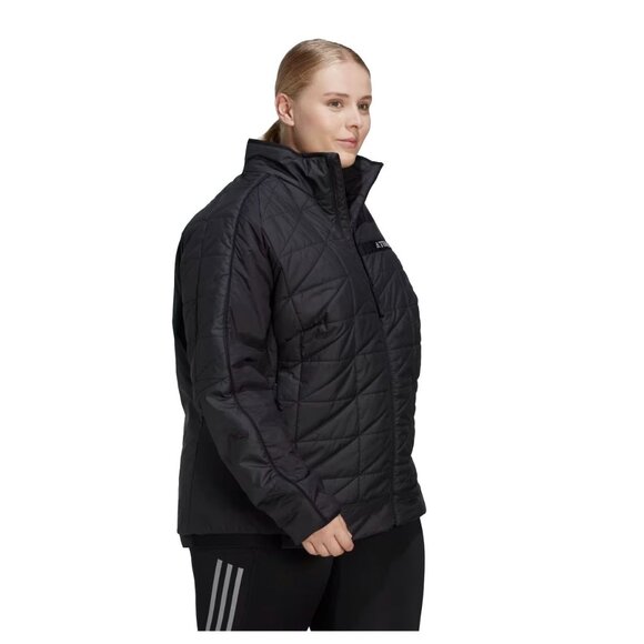 adidas Terrex Women's Multi Insulated Puffer Jacket Black 4XL $160 Value - Picture 1 of 11